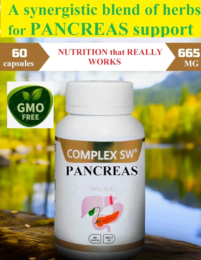 Pancreas Cleanse Detox & Reparation supplement med alle naturlige papain enzym, bromelain, Ananas ekstrakt, zink, krom, mangan. Revitalizer & Detox Formel for Gut Sundhed.