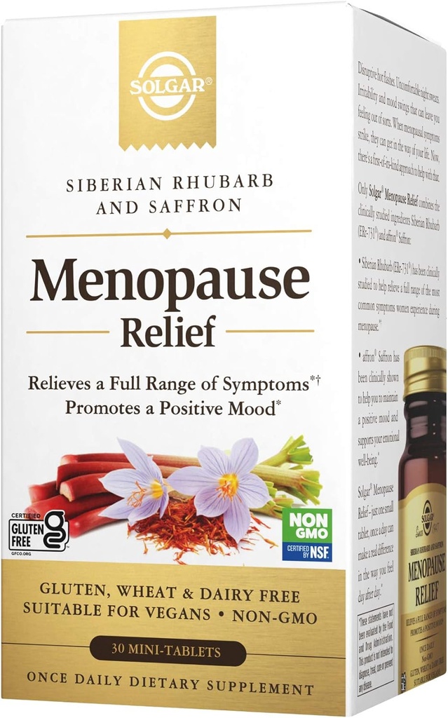 Solgar Menopause Relief - 30 tabletter