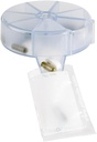 EZY DOSE Pill Sorter, Organizer, Vitamin og Medicin Packaging System til Rejser, Easy-Tear Pill Pouches, BPA Free