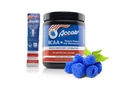 BCAA Powder Blue Raspberry- Pre eller Post Workout, Muscle Recovery Drink med Aminosyrer + Electrolytes, 7,2g BCCA for mænd og kvinder -30 Servering + 10g Collagen Peptider