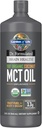 Livets have Dr. Formuleret Hjerne Sundhed 100% Organic Coconut MCT Oil 32 fl oz Unflavored, 13g MCTs, Body & Brain Fuel, Certified Non- GMO Vegan & Gluten Free, Hexane- Free