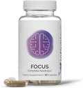 InfiniWell Focus Supplement - Breakthrough Nootrop - Aid Brain Health & Working Memory Support - Optimér daglig neurologisk behandling, mental akuitet, energi & kognitiv funktion (30 kapsler)