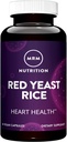 MRM Nutrition Red Yeast Rice against 124; Monocolin K + Citrinin Free against 124; Gluten Free + Vegan Stainless 124; 30 Servering