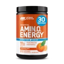 Optimum Nutrition Amino Energy Powder Plus Hydration, med BCAA, Electrolytes, og Koffein, Tangerine Wave, 30 Servering (Packaging May Vary)