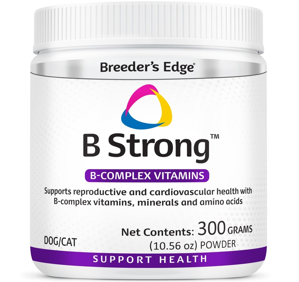 Revival Animal Health Breeder 's Edge B Strong Powder, B- Complex Vitamins - 300 gm
