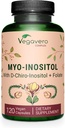 Vegavero Myo- Inositol & D- Chiro Inositol- p- 124; Hormon- Balance & Ovarium- Support 124; med Folate, Resveratrol, CoQ10 - 124; 40: 1 Ratio - 124; Lab- Testet - 124; 120 Caps - 124; Vegan