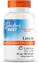Doctor 's Best Lutein, 20 mg, Understøtter Eye Health & Performance, Non- GMO, Gluten Free 180 Softgels