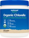 Nutricost Organic Chlorella Powder 8oz - 3000mg Per Serving - Non- GMO, Gluten Free