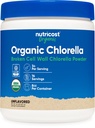 Nutricost Organic Chlorella Powder 8oz - 3000mg Per Serving - Non- GMO, Gluten Free