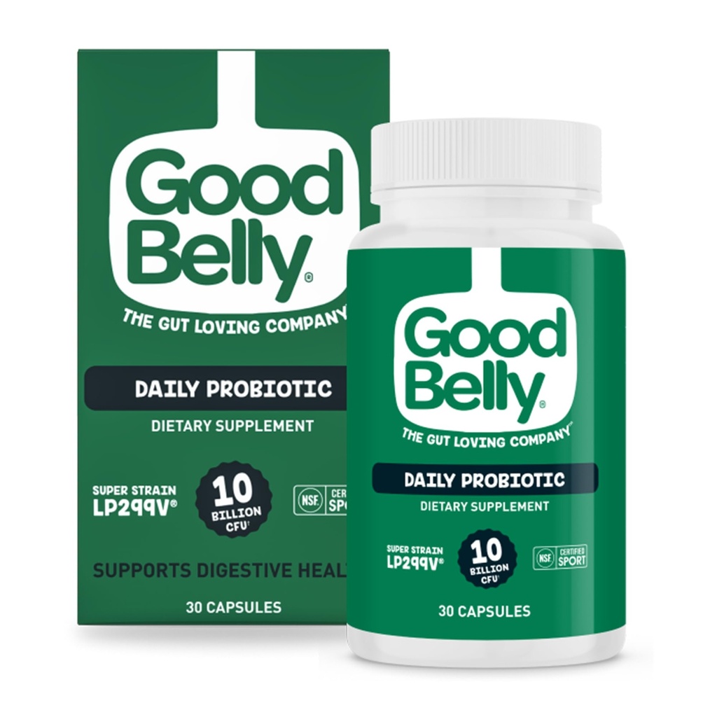 Goodbelly probiotiske kapsler til fordøjelsessygdomme