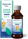 Hyland 's Kids Cold and Hough, Nighttime Hough Syrup Medicin til børn i alderen 2 og op, Decongestant, Sore Halsen lindring og søvnløshed, lindring af almindelige kolde symptomer, 4 Fl Oz