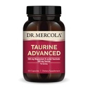 Dr. Mercola Taurine Advanced, 500 mg Taurine Per Servering, Kosttilskud, Understøtter muskelfunktion, Non- GMO - 30 Servering (60 kapsler)