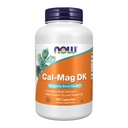 Now Foods Supplements, Cal- Mag DK med vitamin D-3 og vitamin K-2, understøtter ben sundhed *, 180 kapsler