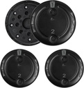 2 pakker (16 stk.) Unitron Wax Guards Cerushield Disk v2.0 098- 0445 til fonak, høreapparat tilbehør wax filtre, Phonak høreapparat Filtre Wax Guard