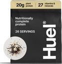 Huel Vegan Protein Powder 124; Vanilla Medical 124; Complete Nutrition Medical 124; 20g Protein Powder Medical 124; 100% Plantbaseret Medical 124; 27 Vitamin & Minerals, Gluten Free, Non- GMO, Lactose Free Medical 124; 26 Servere