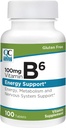Kvalitetsvalg B6 100 mg, 100 tabletter