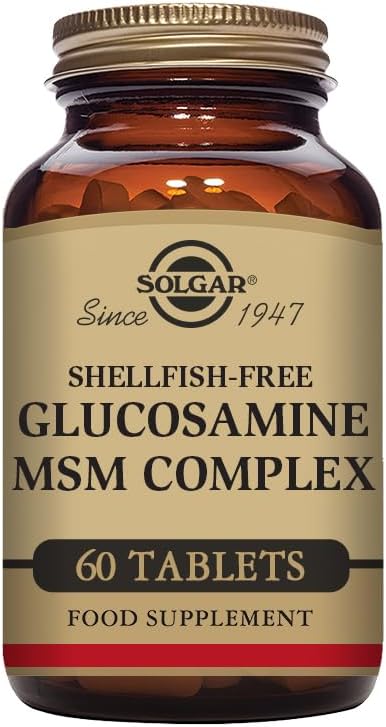 Solgar Glucosamin MSM Complex Tablets, 60 Count