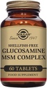 Solgar Glucosamin MSM Complex Tablets, 60 Count