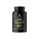 Ancient Nutrition SBO Probiotiske Trinity Daglig pleje, Probiotika til fordøjelsessygdomme, 40 Millioner Blend af Prebiotika, Probiotika, Postbiotika, og Parabiotika Reducerer Occasional Bloating, 60 Greve
