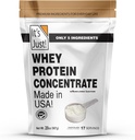 It's Just! - 100% Whey Protein Concentrate, Made in USA, Premium WPC-80, Natural Cocoa Powder (1.25 Pound, Chocolate)