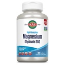 KAL Magnesium Glycinatkapsler, Fuldt chelated Magnesium Bisglycinat, High Absorption Magnesium supplement, sunde knogler, muskel, afslapning og stress support, Non- GMO 160 tal