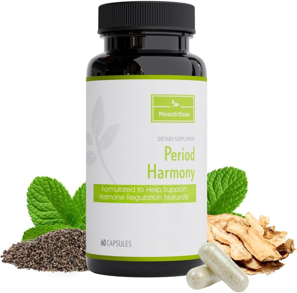 Hormonbalance for kvinder, kvinders støtte, menopause & PMS support, med Black Cohosh, Vitex Berry & Dong Quai - 30 servere
