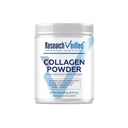 Forskning Verified ® Collagen Powder - Hydrolyzed Marine Collagen - Unflavored - Skin Hydration og Elasticitet, Muskel Inddrivelse, Ikke GMO - 30 Scops Per Container - 1 måned Supply