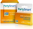 Himalaya PartySmart, 10 individuelle kapsler - Alkohol opdeling leverstøtte til en bedre morgen efter at have drukket - Plant baseret, Vegan, Non- GMO, Gluten Free, Klinisk Studerede