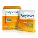 Himalaya PartySmart, 10 individuelle kapsler - Alkohol opdeling leverstøtte til en bedre morgen efter at have drukket - Plant baseret, Vegan, Non- GMO, Gluten Free, Klinisk Studerede