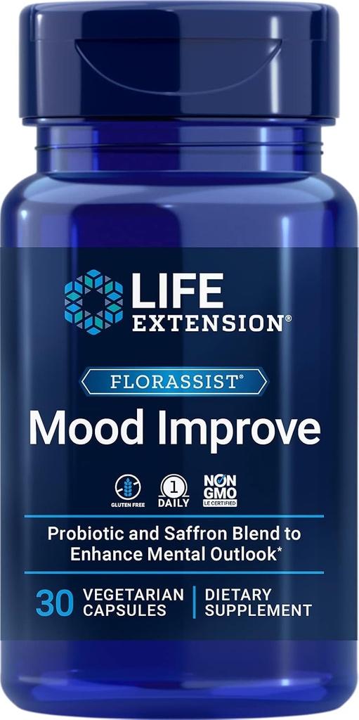Life Extension Florassist Mood, 30 kapsler
