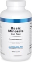 Douglas Laboratories Basic Minerals Note 124; Jern fri Mineral / Trace Element Formel til at understøtte samlet sundhed
