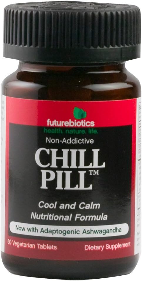 Futurebiotics Chill Pill (Calmness Formel) 60 Vegetariske tabletter