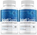 (2 Pack) Sciatisothe Supplement for Sciatica, Sciati Soothe Nerve Health, Sciatisoothe Kapsler Vitaminer, Sciatisoothe Advanced Samlet Wellness Support Maksimum Strength Formel USA (120 Kapsler)