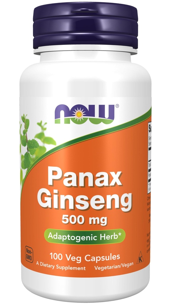 Nu fødevarer: Panax Ginseng, 100 caps