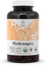 Hydrangea USDA Organic 120 Capsules against 124; High- potency Natural Supplements 124; Certified Organic Vegetar Capsules and Organic Hydrangea (Hydrangea arborescens) Tørret rod (120 Capsules)