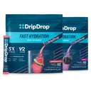 DripDrop Hydration - Electrolyte Powder Packets - Watermelon & Berry - 64 Greve