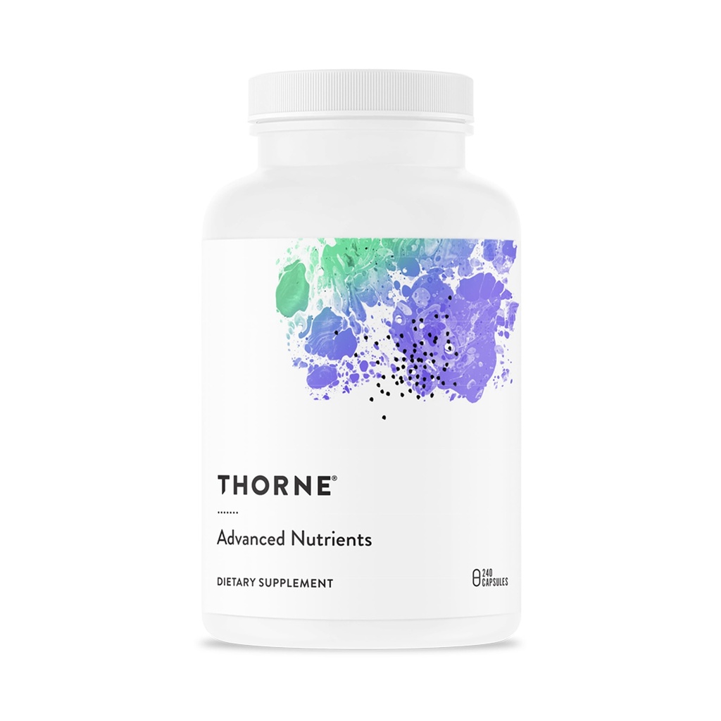 THORNE - Advanced Nutrients - Multivitamin & Mineral supplement med Nicotinamid Riboside & Resveratrol - Grundstofstøtte, sund aldring og øje sundhed * - 30 Servering
