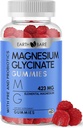 Magnesium Glycinat Gummies - høj potens Magnesium supplement med maksimal 423mg af Elemental Magnesium, Pre and Probiotics