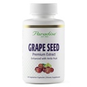 Paradise Herbs Grape Seed Extract, Active Whole Spectrum, Antioxidant, Vegan, Non GMO, Gluten Free, 90 Vegetariske Kapsler