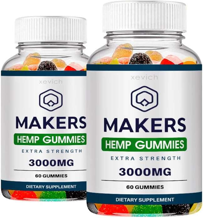 Makers Hamp - Makers Hamp Gummies (2 Pack, 120 Gummies)
