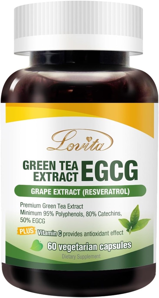 Lovita Green Tea Extract 1000mg (120 Greve)