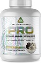 Core Nutritionals Pro Sustained Release Whey Protein Blend; 124; med fordøjelige enzymer • 124; 25g protein, 2g Carbs • 124; Ingen Fillers • 124; 5 Pound (Cookies N Cream)