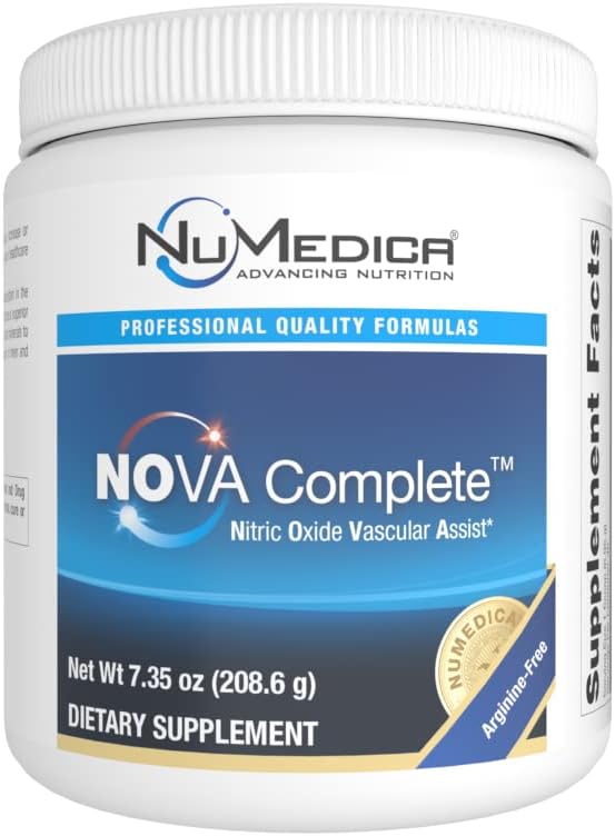 NuMedica NOVA (nitrogenoxid Vaskulære Assist) Komplet - 7.69 oz (218.04 Bedste) - Natural Black Cherry Falvor. Øger nitrogenoxid produktion til forbedret cirkulation hos mænd og kvinder.