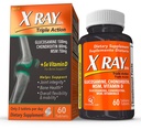 X Ray Dol Triple Action fælles supporttillæg med Glucosamin 1500mg, Chondroitin 800mg, MSM 750mg og 5X vitamin D for sunde joints, Bones & Cartiage - 60 greve per flaske - 1 pakke