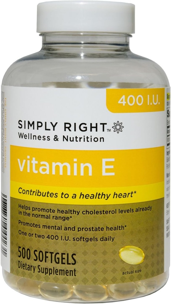 Medlemmernes Mark Vitamin E 400 IE Softgels - 500 ct.