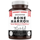 Grass Fed Bone Marrow Supplement, 3060mg, hud, oral sundhed, og fælles støtte supplement, fremmer Whole- Body Wellness, Ikke GMO hele ben ekstrakt, 180 kapsler