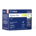 Trace Minerals Power Pak Multivitamin og Multimineral Pakker - Elektrolyte Support - 1200 mg C-vitamin plus 70 + Trace Minerals - Lemon Lime Flavor - 30 Pakker