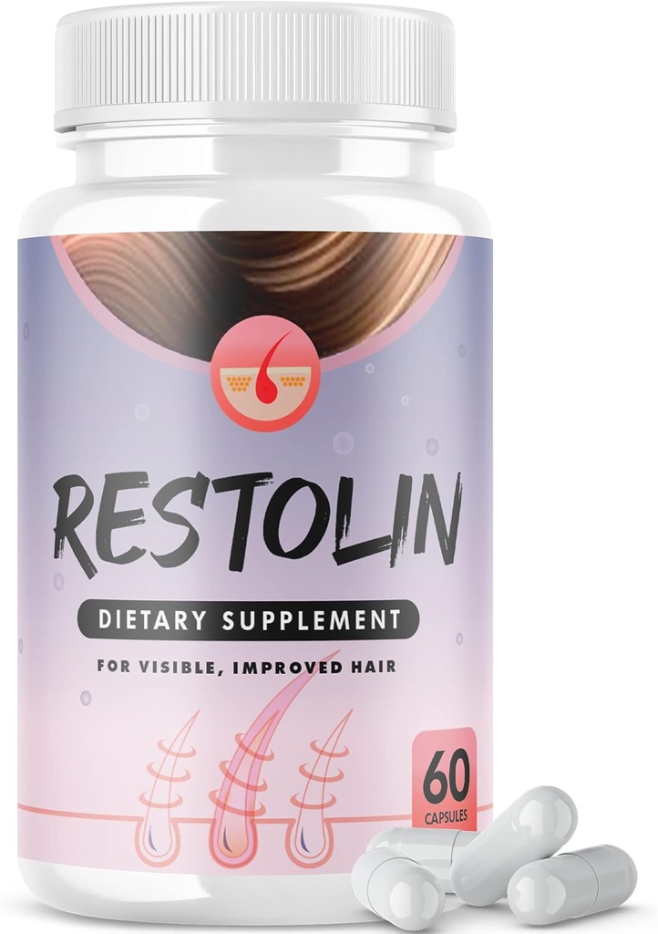 Restolin Avanceret hårvækst vækstpiller supplement (60 kapsler)