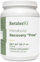 HormoneSynergy Metabolic Recovery Formel - Optimal Gastrointestinal, hepatisk og intestinal GHI Support - Sukker og Stevia Free Vanilla