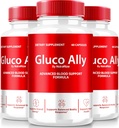 NutraRize (3 Pack) Gluco Ally Kapsler, Officielle GlucoAlly Pills, Omfattende Support Formel, Alle naturlige supplement til at opretholde sunde niveauer, Premium Gluco- Ally Capsulas anmeldelse (180 Kapsler)